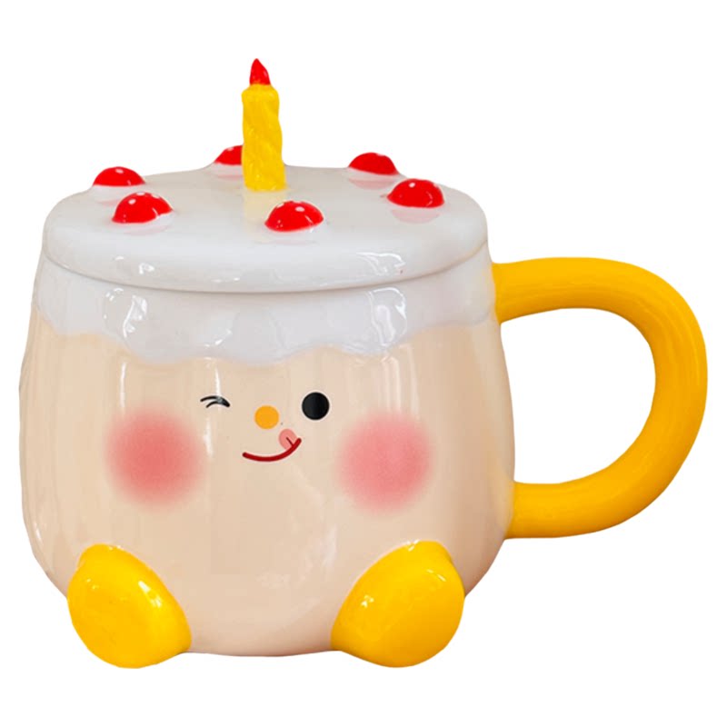蜜桃酱陶瓷可爱少女心蛋糕杯