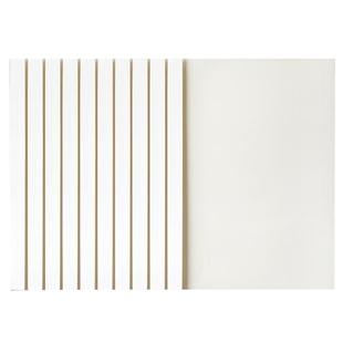 [热熔装订机耗材]得力装订机热熔装订封套耗材塑料封皮透明文件封面合同A4胶装标书书籍书本厚成册热熔装订白