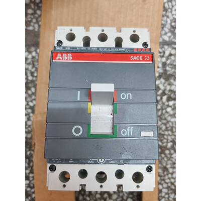 ABB SACE S3H塑壳断路器，3P，额定电流160A，