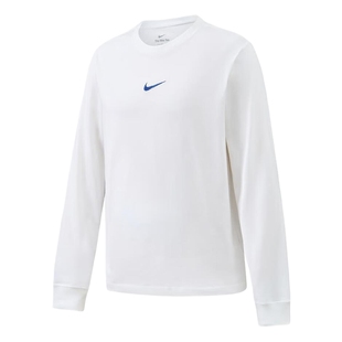 NIKE耐克男长袖T恤篮球训练上衣宽松圆领运动套头衫 HV1771-100