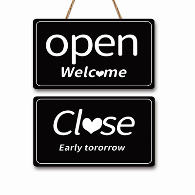 OPEN营业中欢迎光临挂牌