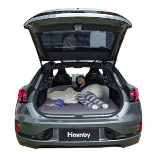 Havnby安温白适用极克001车载露营自驾旅行后排记忆棉海绵车床垫