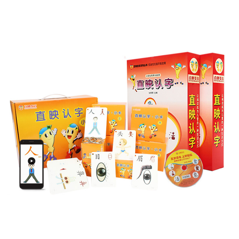 直映认字早教宝宝基础童幼小衔接