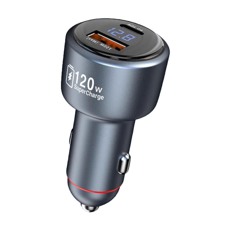 鑫东盛汽车点烟器车充车载充电器适用于小米120W实标超级快充闪充