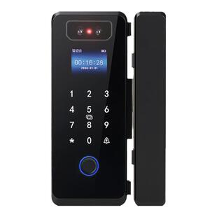 办公室玻璃门指纹锁 商场人脸识别指纹密码涂鸦远程解锁智能锁