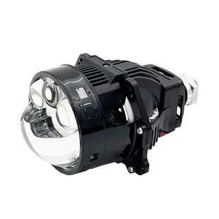 95W双光透镜大灯超亮led远近光一体汽车车灯3寸无损特亮鱼眼12V