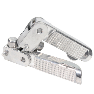 电动车脚踏折叠铝合金爱玛雅迪小龟王踏板车搁脚摩托脚踩后边脚蹬