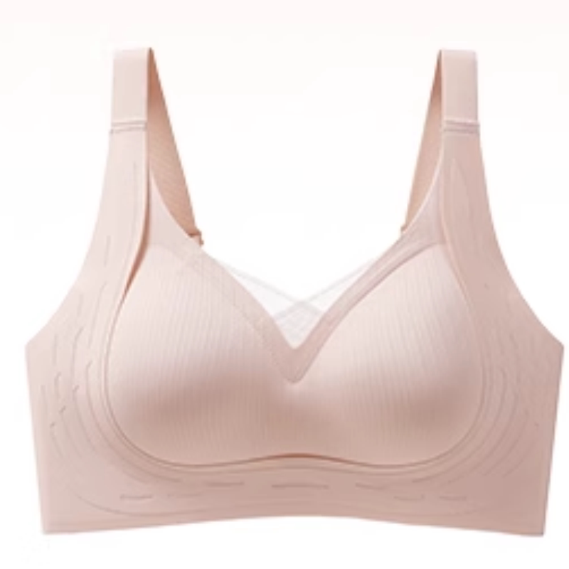无痕乳胶内衣女聚拢小胸防下垂收副乳软支撑提拉调整型女士文胸罩