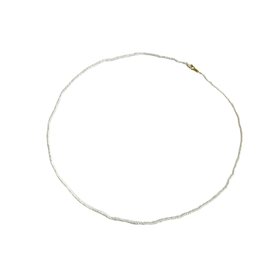 稀有熊猫级淡水无核锁骨链