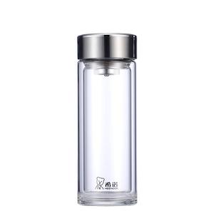 希诺2026新款玻璃杯双层泡茶杯抗菌水杯男女士家用杯子官方旗舰店