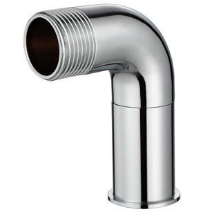 铜脚踏冲水阀弯头蹲便器大小便延时脚踩式冲洗阀加长厕所进水配件