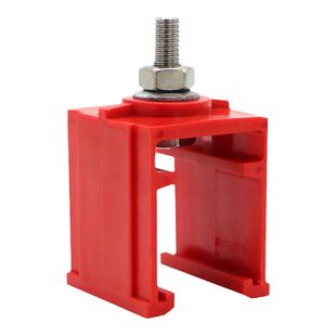 H型单极滑触线吊卡200/250/500/800/1600A汉发滑线/铜滑线固定夹