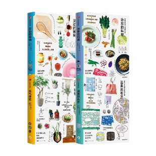 取悦自己的无限种可能(套装4册) 三津间智子等著 治愈的料理 灵动的玻璃 温柔的布艺 元气绿植 中信出版社图书正版