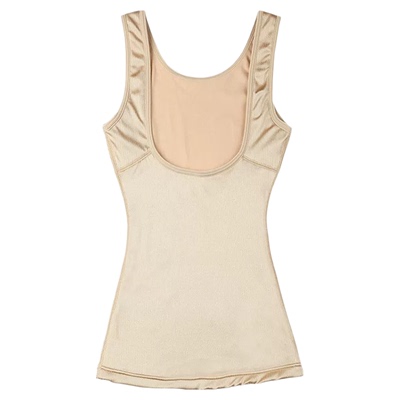 冬季托胸塑身保暖背心女款加绒加厚护腰马甲哺乳紧身打底内衣