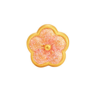 明牌珠宝黄金铜钱花串珠 硬金小桃花转运珠足金手链送女友AFP0899