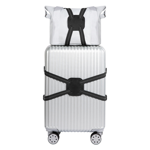 行李箱绑带十字打包带旅行箱捆绑带行李带弹力固定带箱子防盗绳子