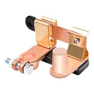 汽车负极电源闸刀开关 车载电瓶桩保险座改装黄铜断电器 漏电保护