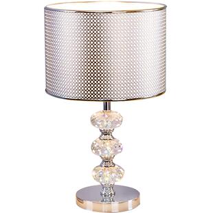 大号客厅台灯水晶灯现代简约床头灯大厅灯LED调光开关触摸开关