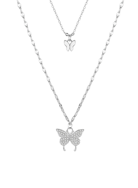 巨仙气~「双层蝴蝶」项链