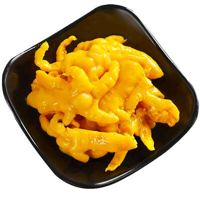 盐焗无骨凤爪梅州下酒菜即食零食