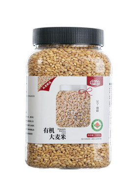 麦野金秋东北有机大麦米1000g*罐