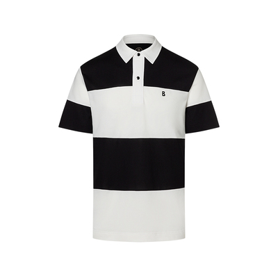 BOGNER/博格纳撞色条纹短袖POLO