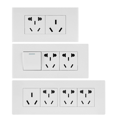 公牛明装118型插座面板16A+10a