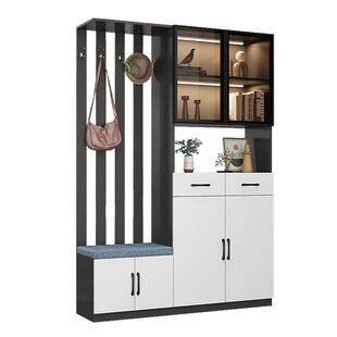 入户玄关柜鞋柜一体门厅柜酒柜轻奢简约现代客厅屏风置物架隔断柜