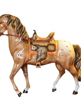 陶瓷商务风摆设马上有钱工艺品