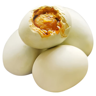 臭鸭蛋东北特产黑黄流油起沙即食咸鸭臭蛋农家自制正宗熟盐黑心蛋
