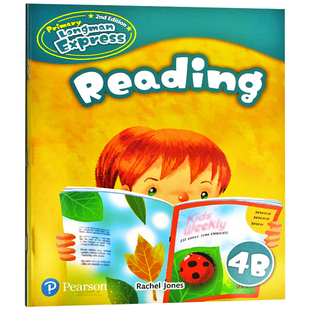 正版进口培生朗文快车小学英语Primary Longman Express Reading 4B PLE第二版香港小学教材配套阅读理解专项练四年级下 含答案