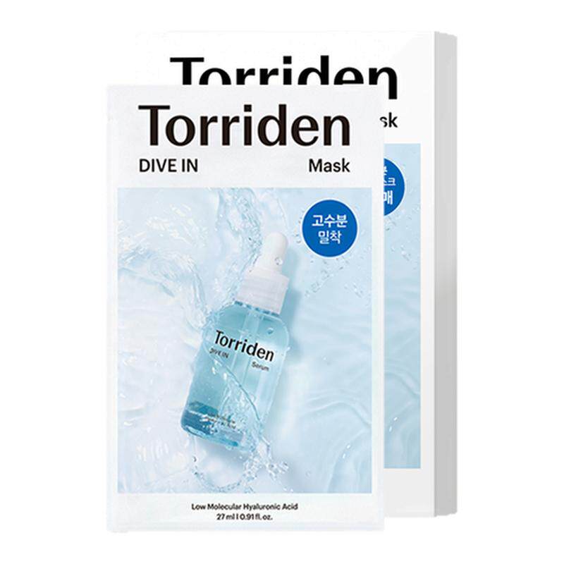 韩国torriden桃瑞丹低分子玻尿酸精华面膜补水保湿舒润正品
