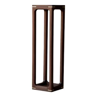 新中式实木花架子2026新款高端客厅家用落地式阳台花盆置物架托架