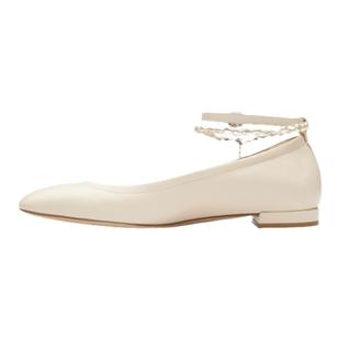 SW NATALIE BALLET FLAT 春夏珍珠装饰芭蕾舞鞋平底单鞋