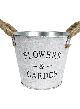 小清新塑料盆栽复古风婚庆假花