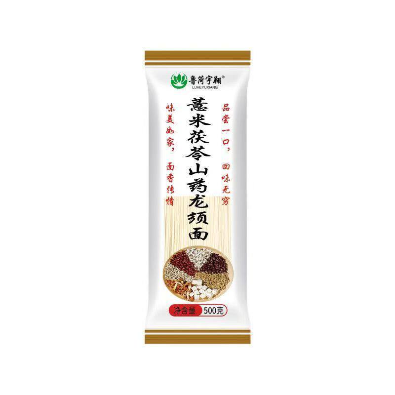 鲁荷宇翔薏米茯苓山药龙须面【500g*5筒】