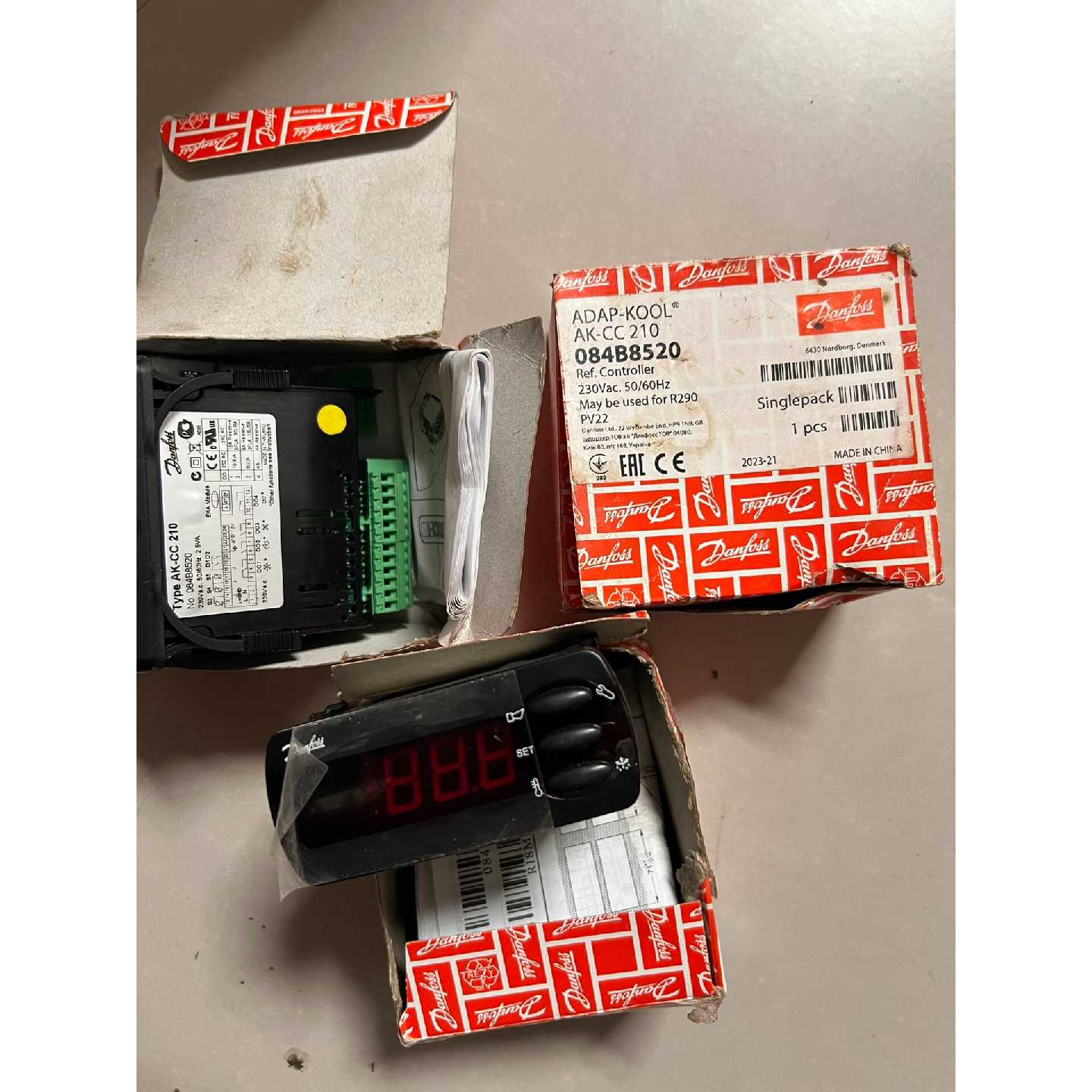 【议价-可维修】danfoss丹佛斯AK-CC-210温控器 全新/二手均有货