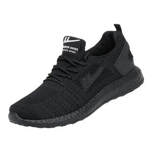 回力女鞋女款百搭小黑鞋黑色运动鞋女全黑上班黑鞋不累脚工作鞋子