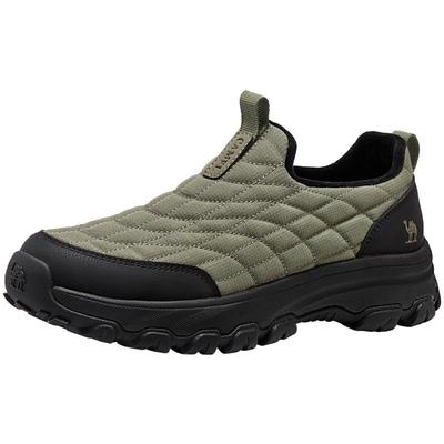 骆驼男鞋2025冬季新款加绒棉鞋