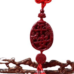 朱砂紫金砂葫芦汽车挂件福禄平安佛佑车挂纯手工挂饰