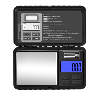 精准便携黄金称克秤珠宝家用小型电子秤0.01首饰称茶叶药材称重器