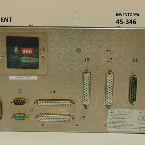 Novellus 02-10027-01 I/O Controller Concept 2 Snapper *used