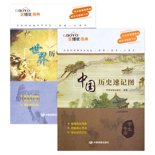 中国和世界历史速记图2张 初中高中学习历史专用 同步教材核心考点 中外历史时间轴大事件长河图朝代顺序表