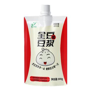 即饮袋装豆奶全豆豆浆甜味早餐即饮豆奶植物蛋白饮料隆泰食品学生
