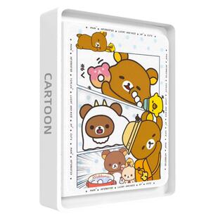 适用轻松熊苹果平板ipad保护壳10代9八8卡通ipadmini7可爱mini6带笔槽ipadair6保护套air5一体ipadpro情侣4女