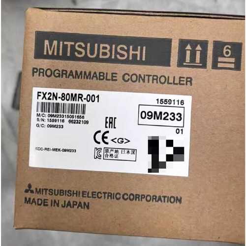〔议价-可维修〕全新三菱PLC FX2N-80 128 MR MT-001