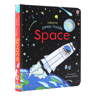 Usborne翻翻书绘本 210元4件 usborne look inside/peep inside/see inside偷偷看里面科普系列英文原版 usborne精装图画书读本