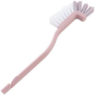 日式弯头刷子清洁刷家用厨房水槽多功能无死角凹槽杯子长柄清洗刷