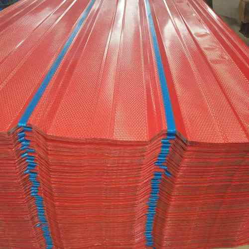 出口 彩涂板 彩钢瓦 镀锌波纹板 DX51D+Z镀锌板 55%镀铝锌板卷