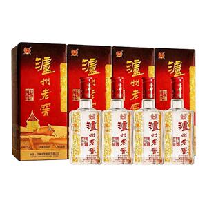 泸州老窖六年窖头曲52度500ml*2瓶六六大顺礼盒装 浓香型白酒自饮